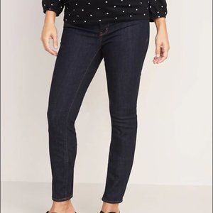 Old Navy Maternity Sknny Jeans, Side Panel, 18L